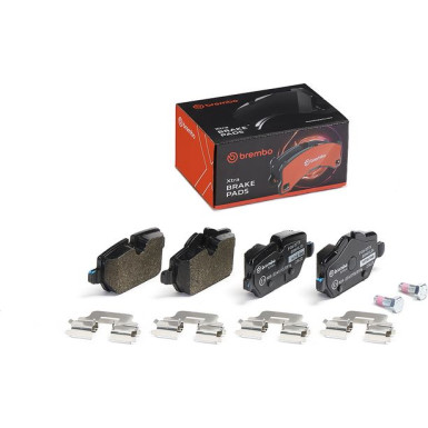 BREMBO Bremsklötze Xtra HA | BMW 1, 3 03-13 | P 06 037X BREMBO Bremsklötze Xtra HA | BMW 1, 3 03-13 | P 06 037X