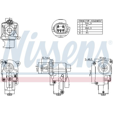 NISSENS AGR-Ventil 98174 FIRST FIT