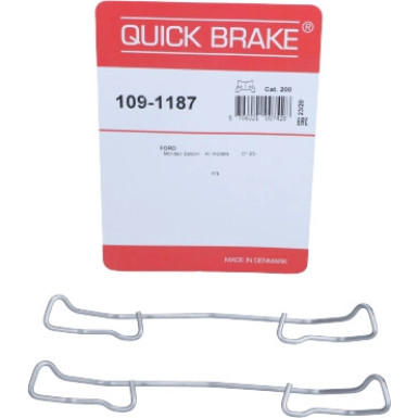 391-1187 Montagesatz f.Bremsklötze | FORD Focus,Mondeo,Scorpio 88 | 109-1187 391-1187 Montagesatz f.Bremsklötze | FORD Focus,Mondeo,Scorpio 88 | 109-1187