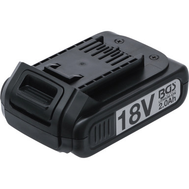9929 BGS Ersatzakku Li-Ion 18 V / 2.0 Ah für Akku-Schlagschrauber Art. 9928