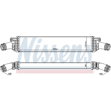 Ladeluftkühler PKW AUDI Q5 07 FIRST FIT 96567