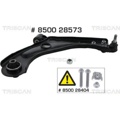 8500 28573 Lenker, Radaufhängung