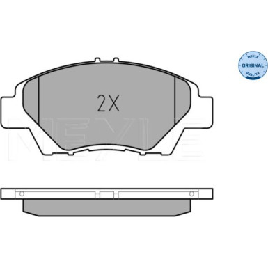 Bremsbelagsatz Honda P. Insight 09-/Jazz 08- Mit Sensor | 025 249 7915/W
