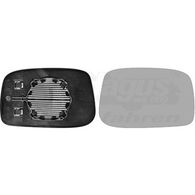 Spiegelglas, Außenspiegel Citroen C8 (E) konvex OE 8151FX HAGUS 965838