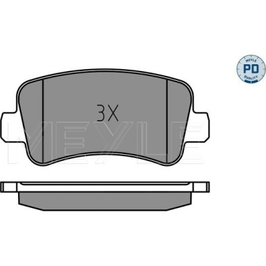 Bremsbelagsatz Renault T. Master/Movano 10- Single | 025 251 1218/PD