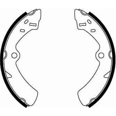 89 461 013 Bremsbacken | SUZUKI SJ410,SJ413 82 | GS8260
