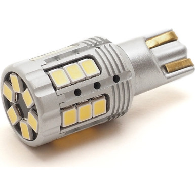 W16W W2,1x9,5d T15 LED Glassockel 24x 2835 SMD Weiß Canbus