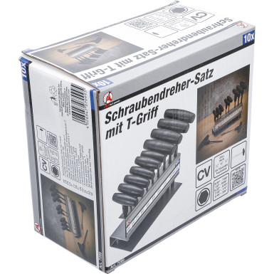 BGS Schraubendreher-Satz mit T-Griff Zollmaße Innensechskant 3/32 - 3/8 10-tlg BGS Do it yourself 7099
