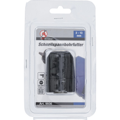 BGS Schnellspannbohrfutter 2 - 13 mm - 1/2 x 20 UNF BGS Do it yourself 9936