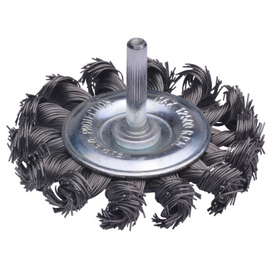 63320SB SW-Stahl Rundbürste mit 6 mm Schaft