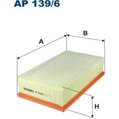 FILTRON Luftfilter | AP 139/6