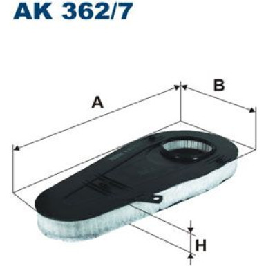FILTRON Luftfilter | AK 362/7