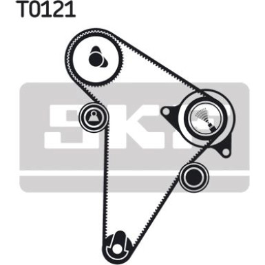 SKF Zahnriemensatz | VKMA 03300