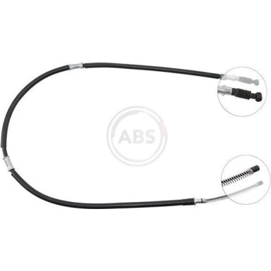A.B.S. Handbremsseil Seilzug Festellbremse K19557 A.B.S. Handbremsseil Seilzug Festellbremse K19557