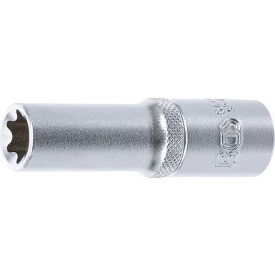 BGS Steckschlüssel-Einsatz E-Profil, tief | Antrieb Innenvierkant 12,5 mm (1/2"""") | SW E16 | 6446