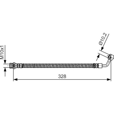 Bremsschlauch | HYUNDAI H-1 | 1987481992 Bremsschlauch | HYUNDAI H-1 | 1987481992