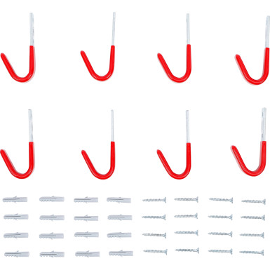 BGS Wandhaken-Satz 8-tlg BGS Do it yourself 88318