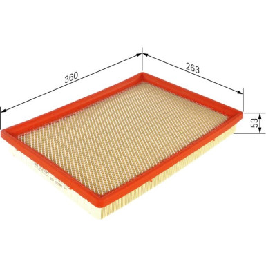 Luftfilter | OPEL | F 026 400 266
