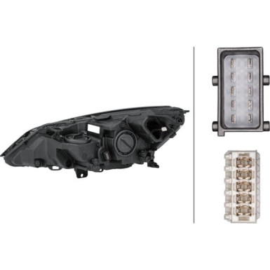 SCHEINWERFER R HELLA | OPEL ASTRA K 6,15 | 1EL 354 829-021 SCHEINWERFER R HELLA | OPEL ASTRA K 6,15 | 1EL 354 829-021