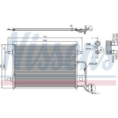 Kondensator PKW VW Passat 00 FIRST FIT 94592