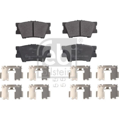 FEBI BILSTEIN Bremsbeläge 16651