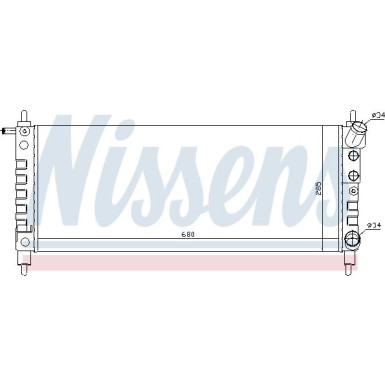 Wasserkühler PKW | Opel Corsa | 63297