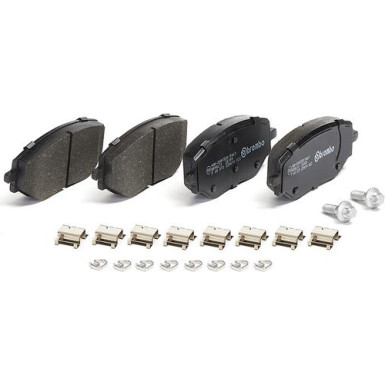 BREMBO Bremsklötze VA | DACIA Sandero RENAULT Clio 21 | P 68 073 BREMBO Bremsklötze VA | DACIA Sandero RENAULT Clio 21 | P 68 073