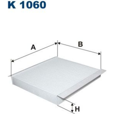 FILTRON Filter, Innenraumluft | K 1060