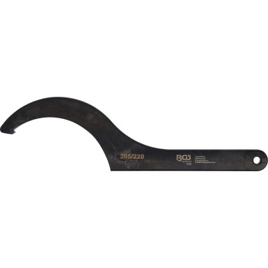 BGS Hakenschlüssel mit Nase | 205 - 220 mm | 73226