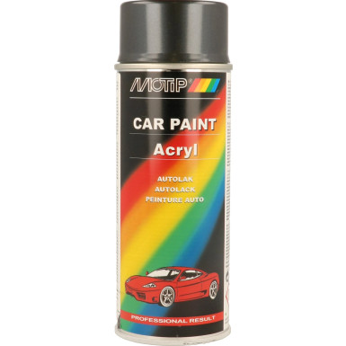 MoTip Autolack Acryl Kompakt grau metallic 400ml | 51066