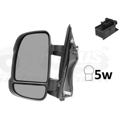 Aussenspiegel li Fiat Ducato / Boxer 2006- OE 735424420 HAGUS