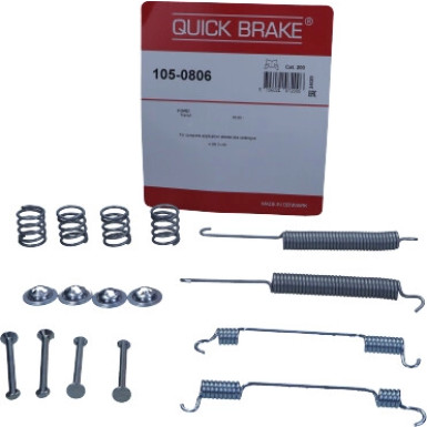 105-0806 Zubehörsatz, Bremsbacken 105-0806 Zubehörsatz, Bremsbacken