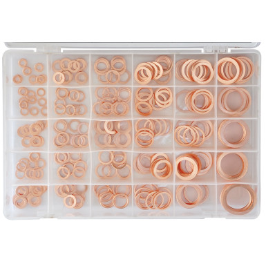 S8142 SW-Stahl Dichtringsatz 300 tlg. 5 - 28 mm