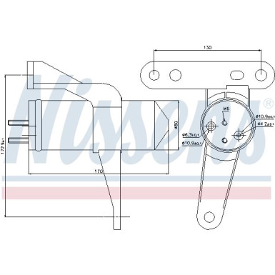 NISSENS Klimaanlagentrockner 95470