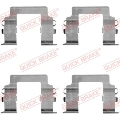 391-1161 Montagesatz f.Bremsklötze | MITSUBISHI Colt,Lancer,Galant 89 | 109-1161