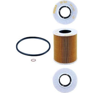 MAHLE Ölfilter | OX 369D