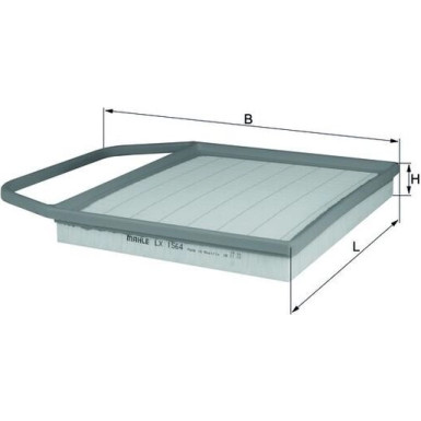 MAHLE Luftfilter MAHLE Luftfilter