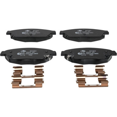 Bremsbelagsatz Opel P. Astra J 09-/Zafira C 11- Scheibe 300Mm | 13.0460-7263.2