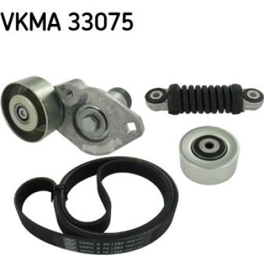 SKF Keilrippenriemensatz VKMA 33075