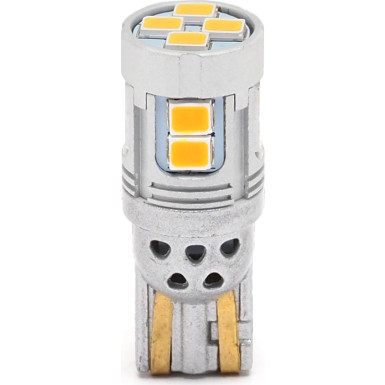 24714 T10 WY5W W2,1x9,5d LED Lampe 12x 2835 SMD Weiß Orange 3,2 Watt