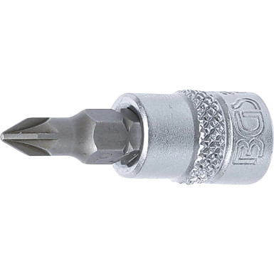 BGS Bit-Einsatz | Antrieb Innenvierkant 6,3 mm (1/4"""") | Kreuzschlitz PZ1 | 2490