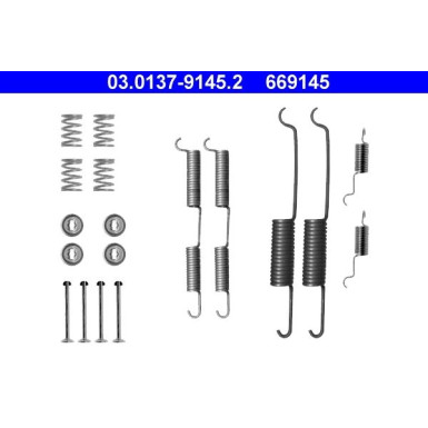 03.0137-9145.2 Zubehörsatz, Bremsbacken 03.0137-9145.2 Zubehörsatz, Bremsbacken