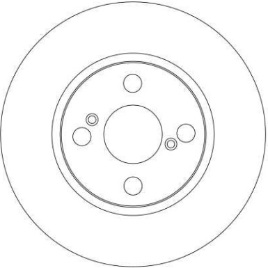 Bremsscheibe Toyota P. Corolla | DF4403