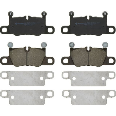 BREMBO Bremsklötze HA | PORSCHE Cayenne 17 | P 65 044 BREMBO Bremsklötze HA | PORSCHE Cayenne 17 | P 65 044