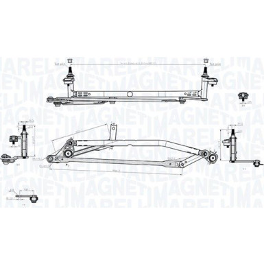 085570741010 Wischergestänge