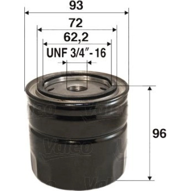 VALEO Ölfilter | 586063