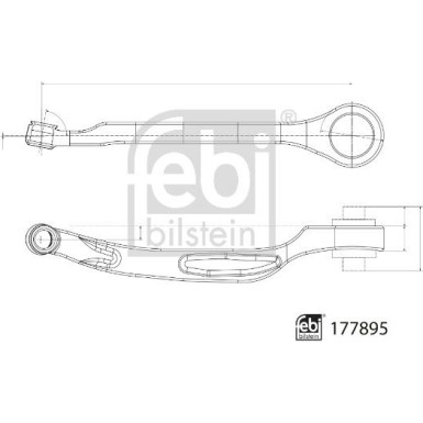 177895 Lenker, Radaufhängung 177895 Lenker, Radaufhängung