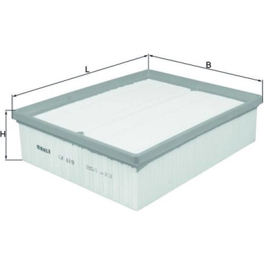 MAHLE Luftfilter MAHLE Luftfilter