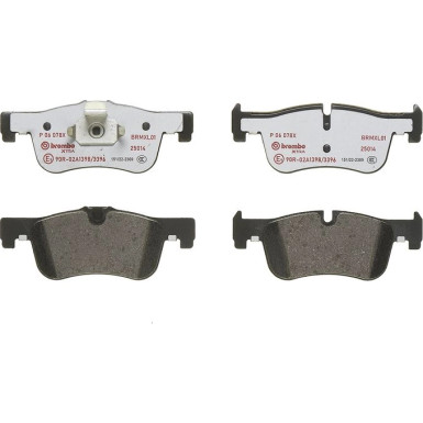 BREMBO Bremsklötze Xtra VA BMW 1, 2 10 XTRA LINE P 06 078X