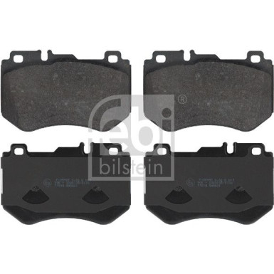 FEBI BILSTEIN Bremsbeläge 16987